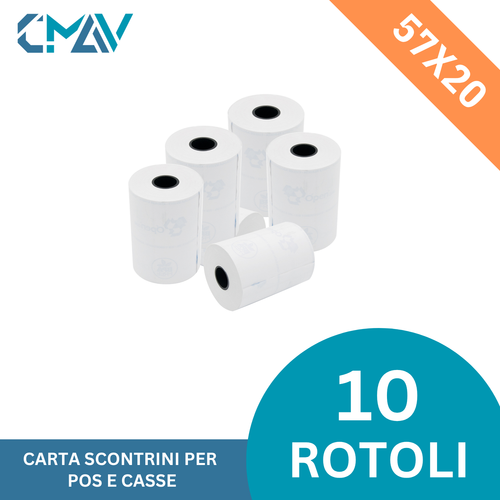 10 Rotolini termici 57x20
